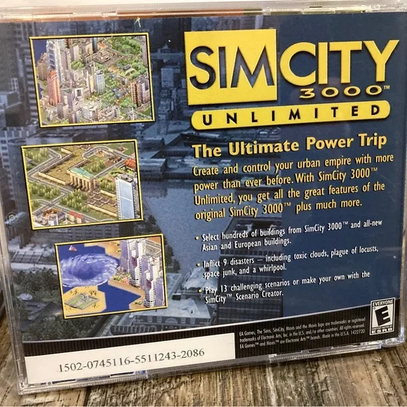 Vintage Circa 1999-2003 CD-ROM PC Games ULTIMATE Sims Collection Bundle, 7 Games